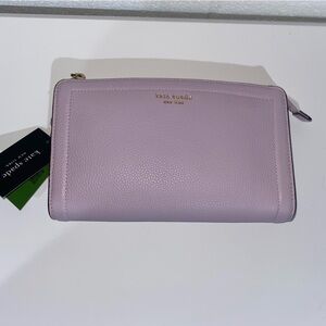 Kate Spade Lavender Clutch NWT